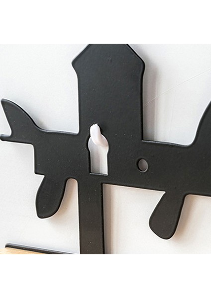 Duvara Montaj Kanca Portmanto 8 Demir Kanca ile Askı Duvar Asılı Kapı Portmanto Kanca Anahtarlık Mutfak - 8 Kanca (Yurt Dışından) indirimleri