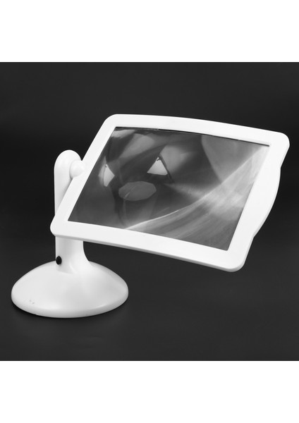 2pcs Portable Desktop 3x Magnifier LED 180 Degree Rotatable Desk Lamp Lighting Loupe Reading Magnifier Glass For Reading (Yurt Dışından)