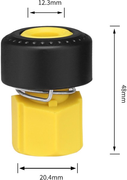Karcher K M22 Yüksek Basınçlı Yıkama Makinesi Su Çıkış Seti Hızlı Bağlantı M22 Yüksek Basınçlı Yıkama Makinesi Borusu 5 Adet (Yurt Dışından)