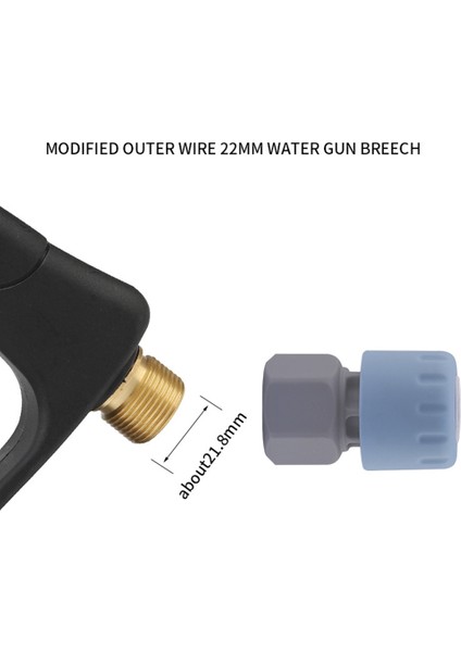 Karcher K M22 Yüksek Basınçlı Yıkama Makinesi Su Çıkış Seti Hızlı Bağlantı M22 Yüksek Basınçlı Yıkama Makinesi Borusu 5 Adet (Yurt Dışından)