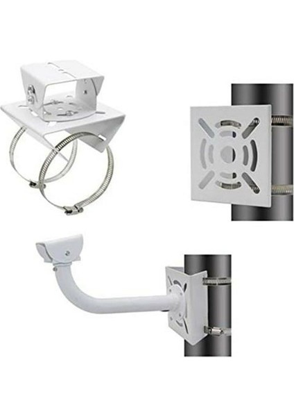 Universal Vertical Pole Mount Adapter, With 6 , Wall Mounting Loop Bracket (Yurt Dışından) indirimleri