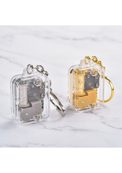 Silver Music Box Dıy Play Set 18TONES Mechanical Metal Music Boxes For Child Xmas Gifts Clockwork With Screws Home Decor (Yurt Dışından)
