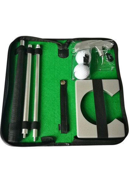 Golf Eğitim Kulübü Mini Golf Ekipmanları Uygulama Seti Golf Eğitim Yardımı Aracı Taşınabilir Golf Atıcı Uygulama Seti, Sağ Sol (Yurt Dışından) fiyatları