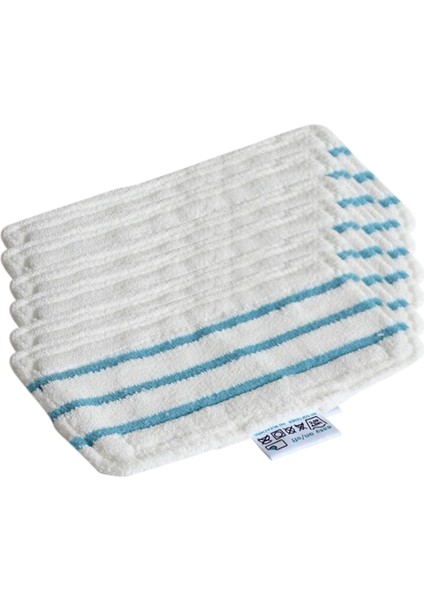 6 Adet Paspas Pedleri Black & Decker Buharlı Paspas FSM1610 FSM1630 Yıkanabilir ve Yeniden Kullanılabilir Yedek Paspas Bezi (Yurt Dışından)