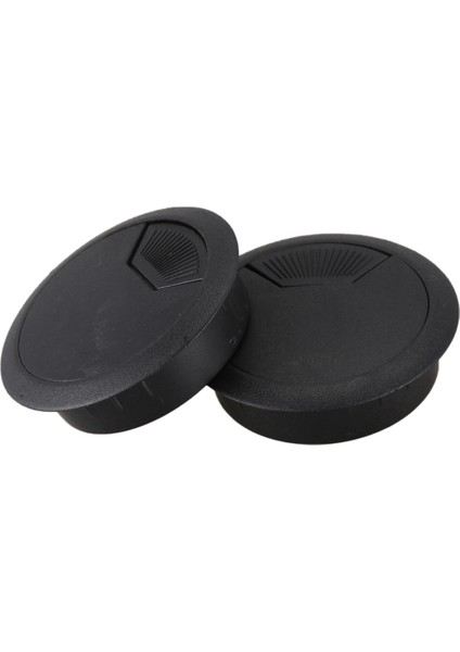 6 Adet 50MM Çaplı Masa Tel Kordon Kablo Grometleri Delik Kapağı Siyah (Yurt Dışından) modelleri