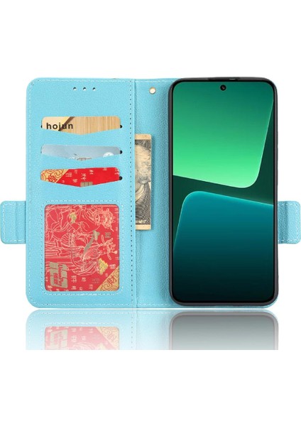 Xiaomi 13 Için Kılıf Cüzdan Yan Toka Kart Yuvaları Tutucu Pu Deri Manyetik (Yurt Dışından) fiyatları
