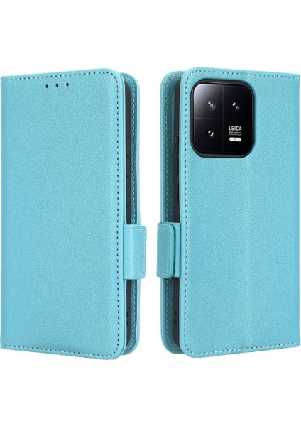 Xiaomi 13 Için Kılıf Cüzdan Yan Toka Kart Yuvaları Tutucu Pu Deri Manyetik (Yurt Dışından) fırsatları