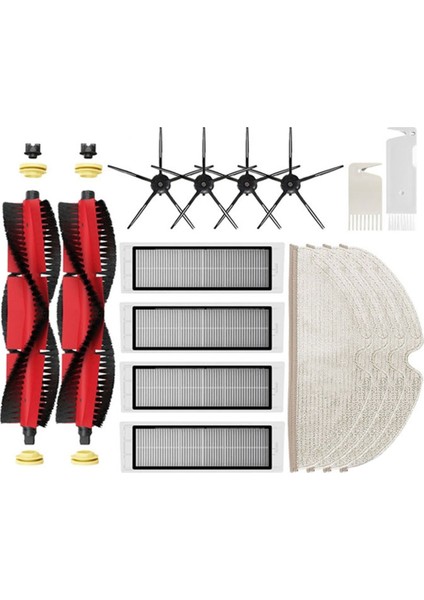 ROBOT1S SDJQR03RR S5 Max S50 S51 S55 S6 Maxv Saf Elektrikli Süpürge Aksesuarları Hepa Filtre Ana Fırça (Yurt Dışından)