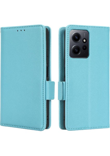Xiaomi Redmi Için Not 12 4g Pu Deri Manyetik Cüzdan Yan Toka (Yurt Dışından)