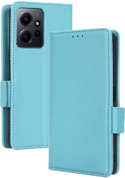 Xiaomi Redmi Için Not 12 4g Pu Deri Manyetik Cüzdan Yan Toka (Yurt Dışından)