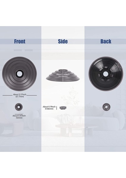Top Tekerlek Değiştirme V6 V7 V10 V11 V12 DC58 Elektrikli Süpürge 35W 50W Doğrudan Tahrikli Temizleyici Kafa Tekerlekler Parçaları (Yurt Dışından)