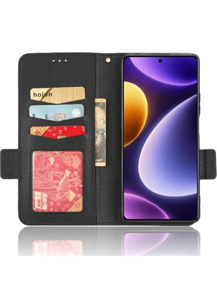 Xiaomi Poco F5 5g Için Kılıf Cüzdan Kart Yuvaları Tutucu Yan Toka Manyetik (Yurt Dışından) fiyatları
