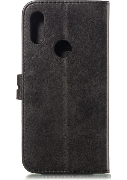 Cüzdan Kılıf Için Xiaomi Redmi Y3 Kart Tutucu Manyetik Kapatma Tüm Yuvarlak (Yurt Dışından)