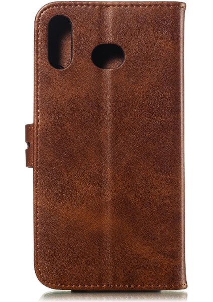 Samsung Galaxy A10S Için Cüzdan Durumda Kickstand Kart Tutucu Kabartmalı Tüm (Yurt Dışından) modelleri