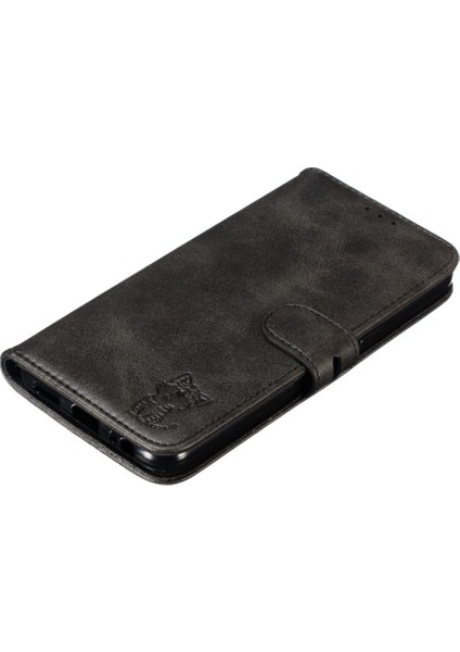 Samsung Galaxy A10S Için Cüzdan Durumda Kickstand Kart Tutucu Kabartmalı Tüm (Yurt Dışından) fırsatları