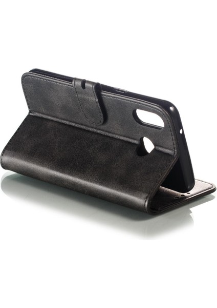 Samsung Galaxy A10S Için Cüzdan Durumda Kickstand Kart Tutucu Kabartmalı Tüm (Yurt Dışından) indirimleri