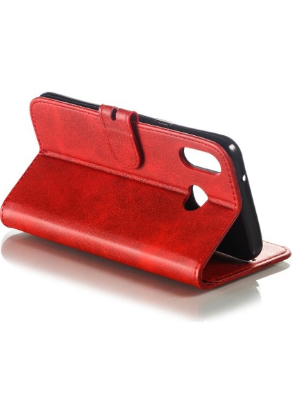 Samsung Galaxy A10S Için Cüzdan Durumda Kickstand Kart Tutucu Kabartmalı Tüm (Yurt Dışından) modelleri