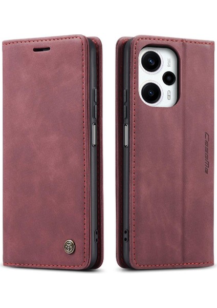 Xiaomi Poco F5 5g Manyetik Kapatma Için Flip Case Darbeye Çevir Folio Pu (Yurt Dışından)