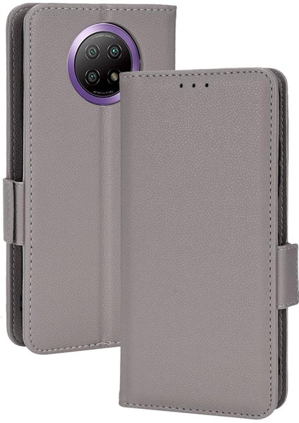 Xiaomi Redmi Için Not 9t 5g Cüzdan Kart Yuvaları Tutucu Pu Deri Yan (Yurt Dışından)