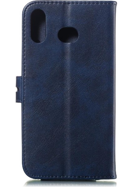 Samsung Galaxy A10S Için Cüzdan Durumda Kickstand Kart Tutucu Kabartmalı Tüm (Yurt Dışından) fırsatları