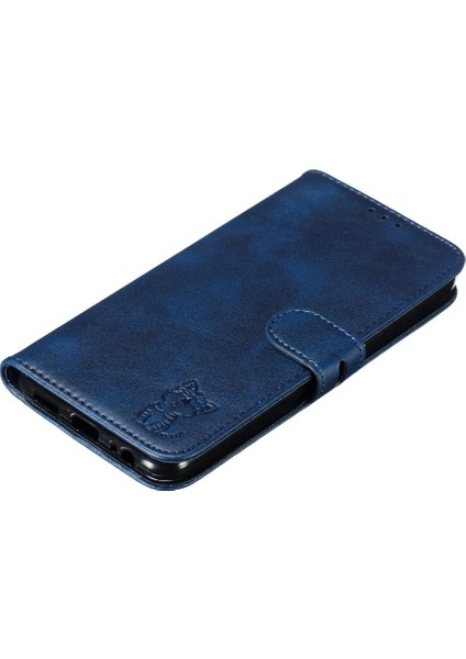 Samsung Galaxy A10S Için Cüzdan Durumda Kickstand Kart Tutucu Kabartmalı Tüm (Yurt Dışından) indirimleri