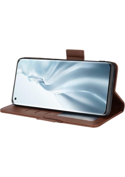 Xiaomi Mi 11 Için Kılıf Yan Toka Manyetik Pu Deri Cüzdan Kart Yuvaları (Yurt Dışından) fiyatları