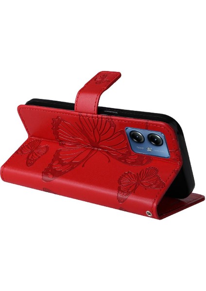Motorola Moto G14 4g Flip Kickstand Manyetik Kapak Için Kılıf Kart Yuvası ile (Yurt Dışından) modelleri