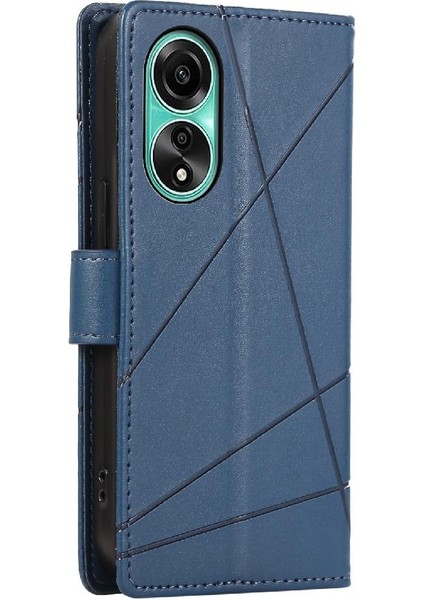 Oppo A78 4g Kickstand Üç Kart Yuvaları Için Flip Case Şok Emici (Yurt Dışından) indirimleri
