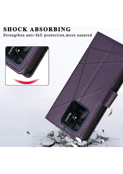 Xiaomi Redmi 10C Şok Emici Kickstand Üç Kart Yuvaları Için Flip Case (Yurt Dışından) indirimleri
