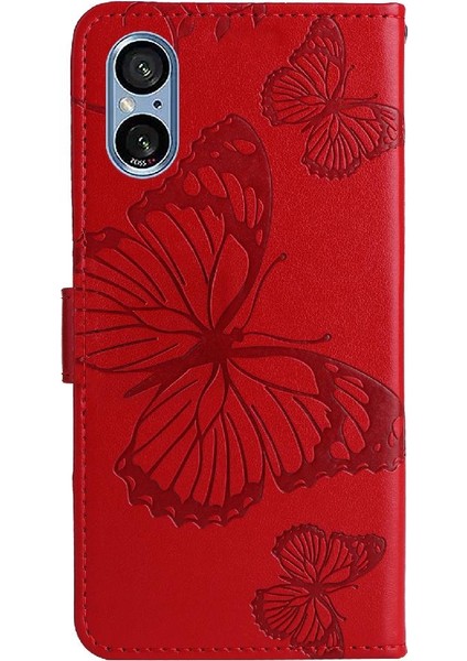 Sony Xperia 10 Vi Flip Kickstand Manyetik Kapak Pu Deri Kılıf ile (Yurt Dışından) modelleri