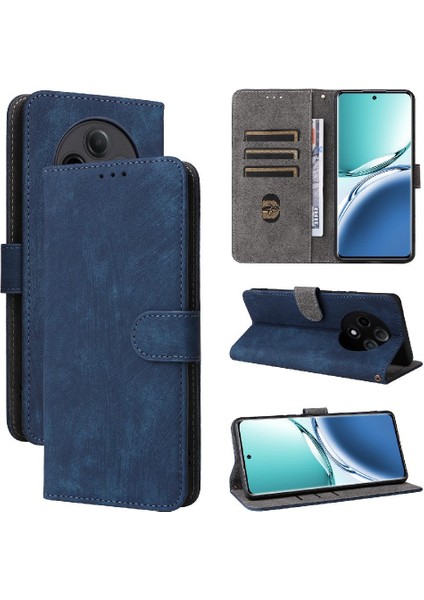 Oppo A3 Pro 5g Için Kılıf Manyetik Kapatma Flip Folio Cüzdan Pu Deri Rfid (Yurt Dışından)