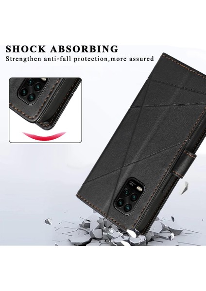 Xiaomi 10 Lite Darbeye Kickstand Üç Kart Yuvaları Şok Için Flip Case (Yurt Dışından) indirimleri