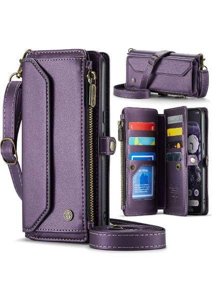 Kadınlar Için Google Piksel 8 Cüzdan Durumda Crossbody Durumda Rfid Engelleme Durumda (Yurt Dışından)