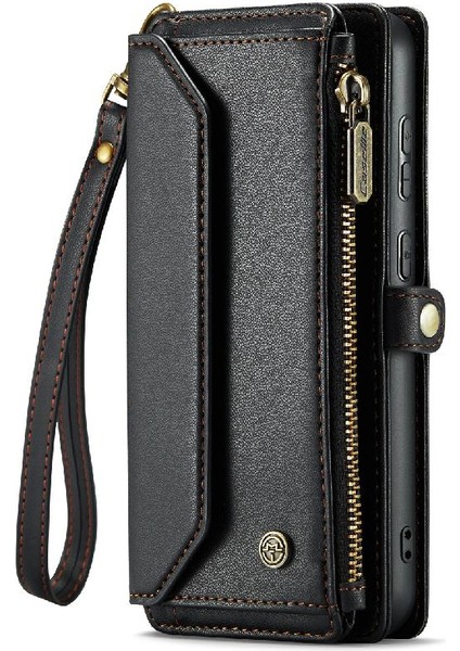 Samsung Galaxy S24 Artı Kılıf Için Crossbody Durumda Cüzdan Fermuar Faturaları Yuvası (Yurt Dışından) indirimleri