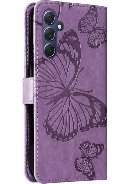 Samsung Galaxy M54 Flip Kickstand Için Kılıf Kart Yuvası Standı ile Darbeye (Yurt Dışından) modelleri