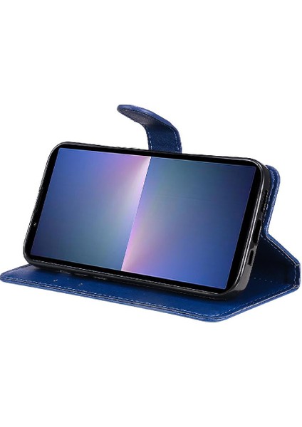 Kart Yuvası Klasik ile Sony Xperia 10VI Yüksek Kaliteli Deri Için Flip Case (Yurt Dışından) fiyatları