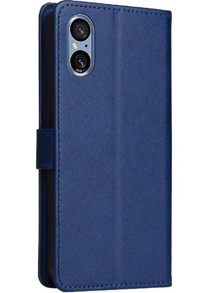 Kart Yuvası Klasik ile Sony Xperia 10VI Yüksek Kaliteli Deri Için Flip Case (Yurt Dışından) indirimleri