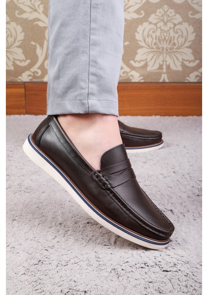 Vittoria Deri Erkek Günlük Ayakkabı Loafer Ayakkabı