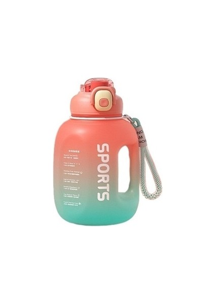 Büyük Kapasiteli Spor Fitness Su Şişesi 1700ML (Yurt Dışından)