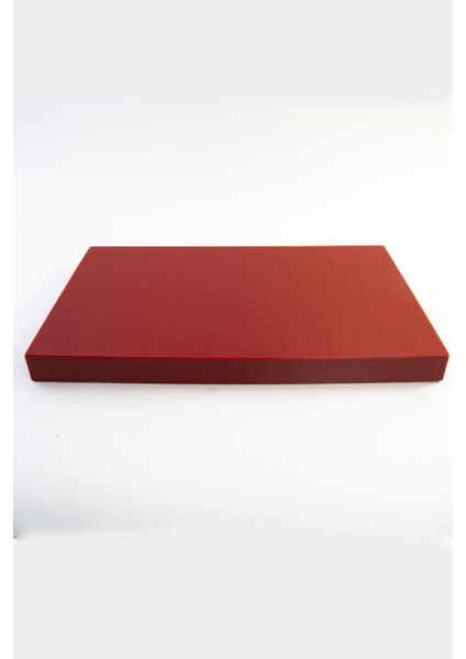 Polietilen Kesme Levhası Kırmızı 30x40x2 cm