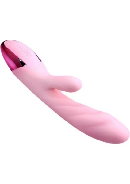 Cupidon Cupide 10 Titreşimli Şarjlı Klitoral ve G-Spot Uyarıcılı Su Geçirmez Rabbit Vibratör