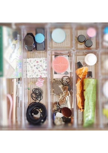 10 Paket 12X3X2 Inç Şeffaf Çekmece Organizatör Tepsileri, Masa Çekmece Içi Bölme Aparatı Saklama Kutuları, Mutfak Için Saklama Kutusu Seti (Yurt Dışından) modelleri