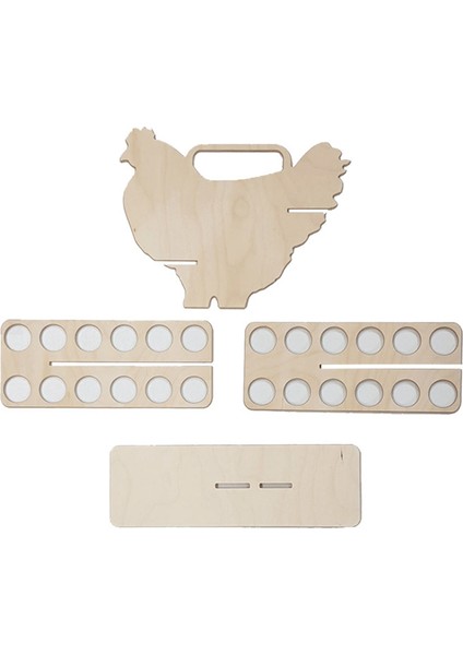 Yumurta Depolama Kartonları Ahşap Yumurta Tepsisi Tutucu Organizatör Kutu Konteyner Yumurta Taşınabilir Mutfak Yumurta Tutucu Tezgah (Yurt Dışından)