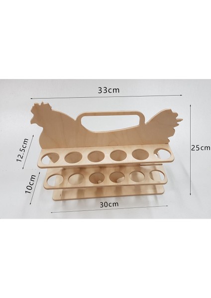Yumurta Depolama Kartonları Ahşap Yumurta Tepsisi Tutucu Organizatör Kutu Konteyner Yumurta Taşınabilir Mutfak Yumurta Tutucu Tezgah (Yurt Dışından) fırsatları