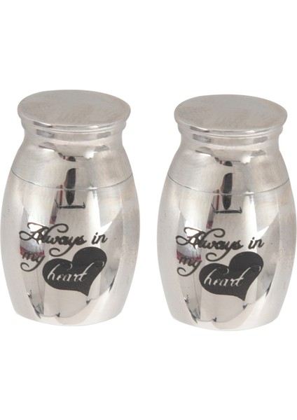 2x Kremasyon Urns, Kül Hatıra, Anıt Mini Urn Cenaze Urn (Yurt Dışından)