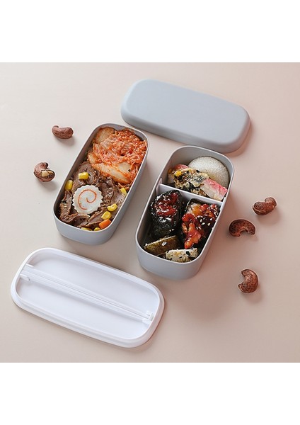 Microwavable 2 Layer Lunch Box With Compartments Leakproof Bento Box Insulated Food Container Lunch Box Pink (Yurt Dışından) fırsatları