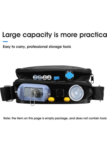 Ftth Special Tool Kit Fiber Optic Tool Empty Package Hardware / Network Tools Storage Bag 24CMX10CMX18CM(EMPTY Package) (Yurt Dışından) indirimleri