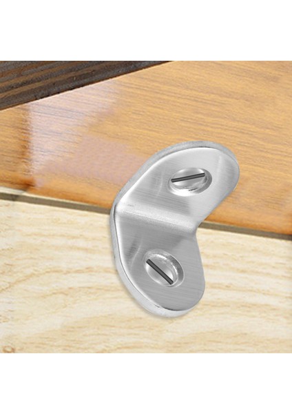 20 Pcs Stainless Steel L Bracket Corner Brace Joint Fastener L Shaped Corner Fastener Joints Bracket (Yurt Dışından)