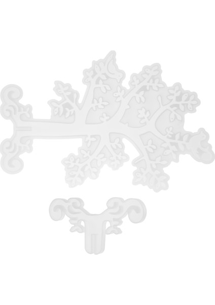 Jewelry Tree Organizer Resin For Resin Casting Ring Holder Silicone For Necklace Earring Display Stand Mold (Yurt Dışından) modelleri