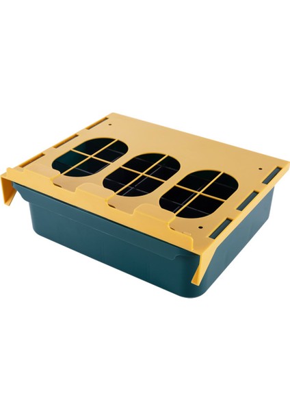 Çekmece Tipi Iç Çamaşırı Saklama Kutusu Ev Bölünmüş Giyim Çorap Saklama Kutusu Dolap Organizatör Kutusu (Sarı) (Yurt Dışından)